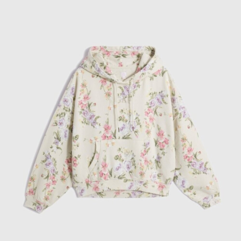 Gap x LoveShackFancy Floral Logo Hoodie- XL